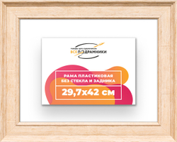 Рама 29,7x42 для картин и фотографий