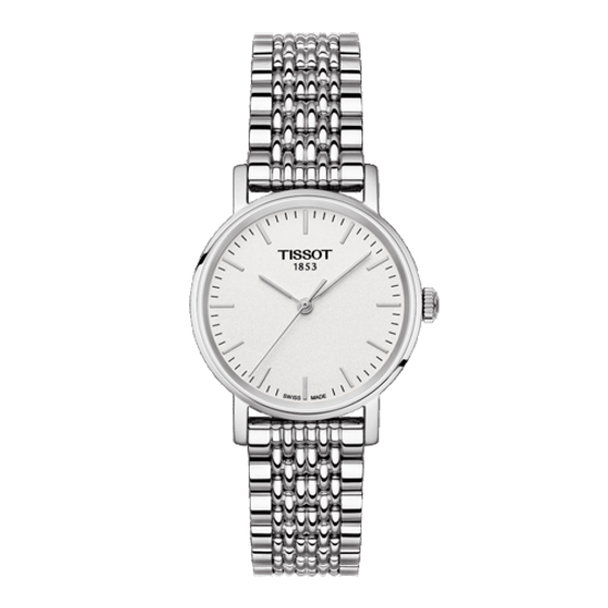 Женские швейцарские наручные часы Tissot T109.210.11.031.00 Everytime Small