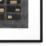 Картина Print Washed Black Squares by Michael Willett (комплект 2 шт) ACCESSORIES