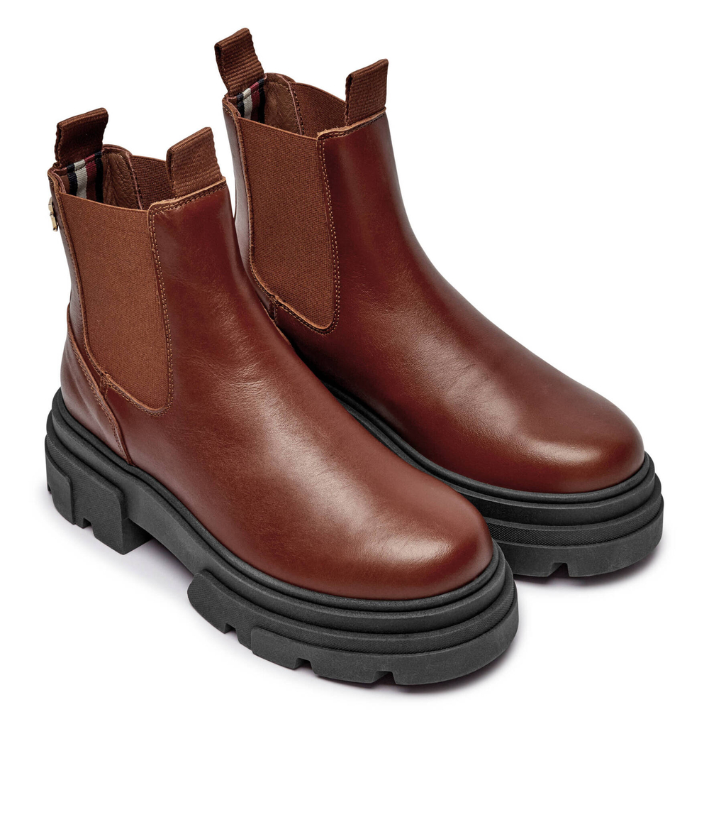 Кожаные челси CHELSEA Tommy Hilfiger - коричневый(FW0FW08089)