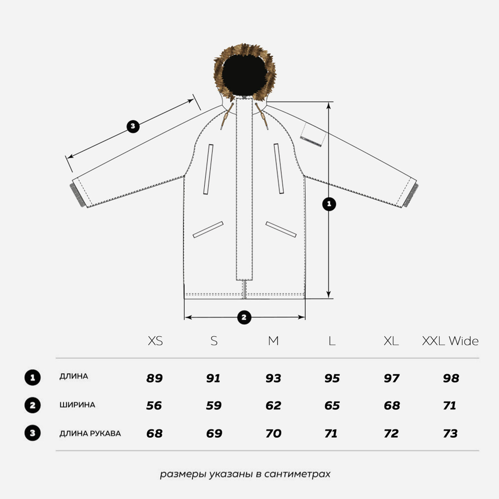 Парка зимняя Footwork Alaska Dark Navy
