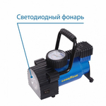 Компрессор 30л/мин, LED, фонарь, быстросъём, сумка Goodyear