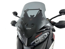 DU017FS WRS TOURING DARK SMOKE WINDSCREEN (MTS V4)