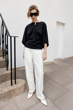 ФУТБОЛКА С ВОРОТНИКОМ ХЕНЛИ — ZARA