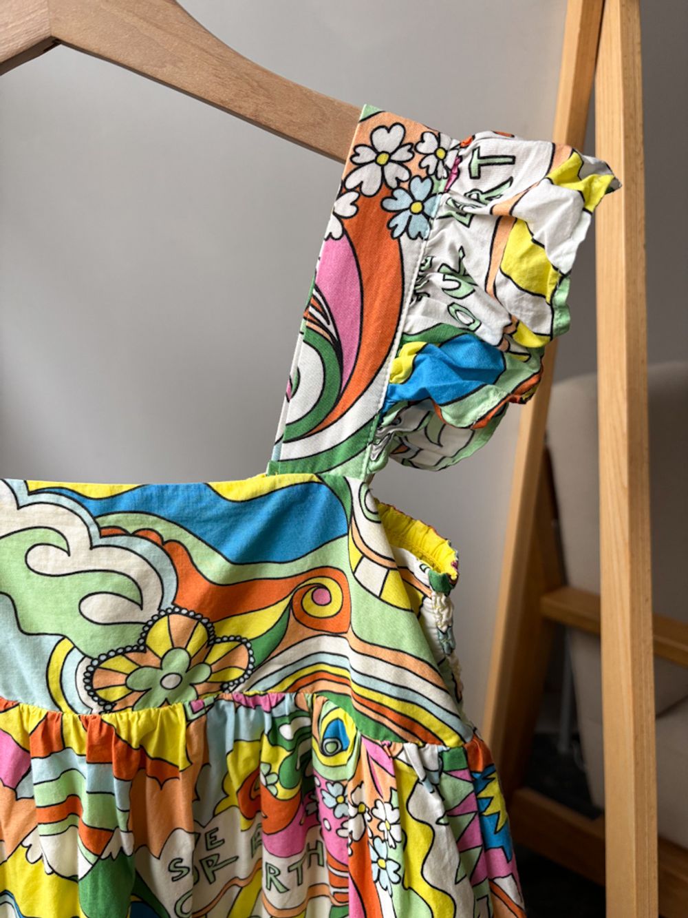 Хлопковое платье Stella McCartney, 128