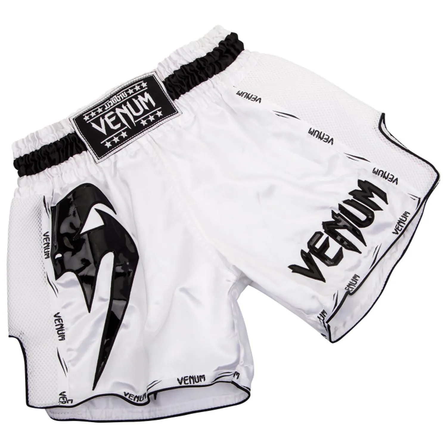 Шорты Muay Thai Venum Giant белые