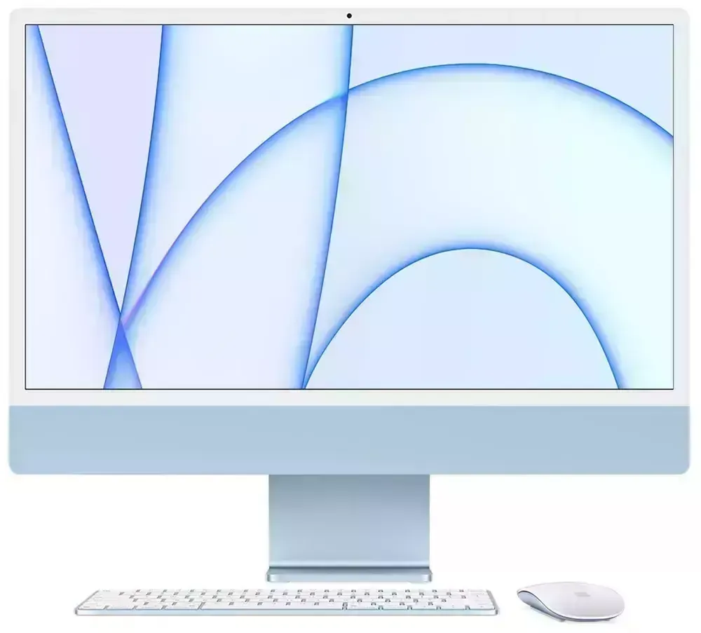 Apple iMac 4.5K 24" (2021) Blue (M1 8-Core CPU/8-Core GPU, 16GB, 1TB)