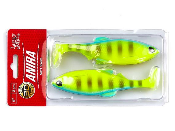 Виброхвосты LJ 3D Series ANIRA SOFT SWIM 5,0in (12,70)/A02 2шт.