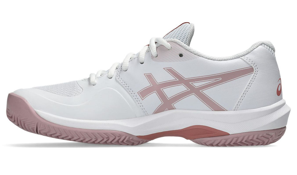Женские теннисные кроссовки Asics Game FF Clay/OC - white/morganite