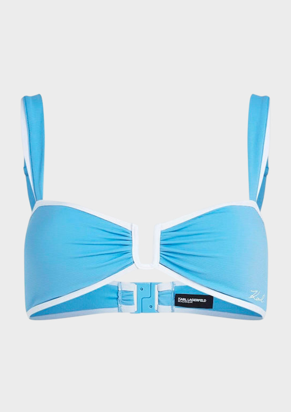 Бюстгальтер купальный KARL LAGERFELD Signature Bandeau Bikini Top