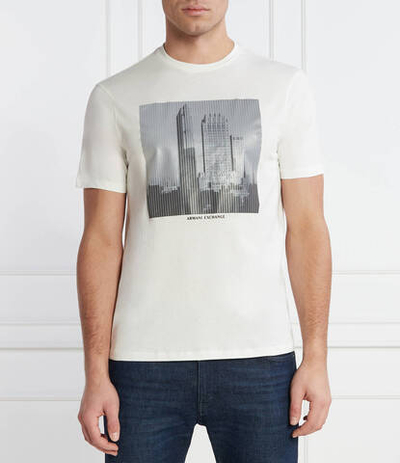 Футболка Armani Exchange - белый(3DZTHU ZJH4Z)