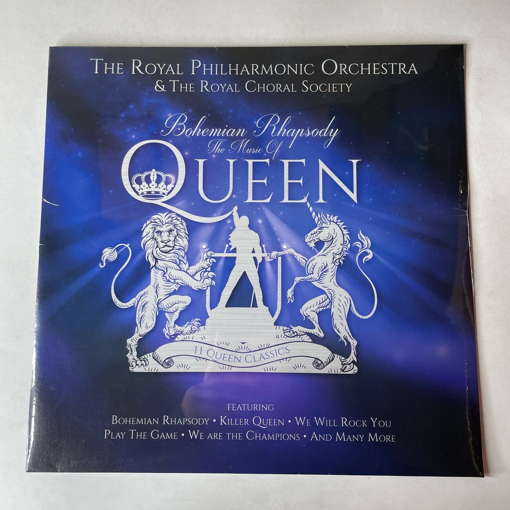 Виниловая пластинка LP The Royal Philharmonic Orchestra and The Royal Choral Society, Bohemian Rhapsody, The Music Of Queen (EU 2020) Запечатана