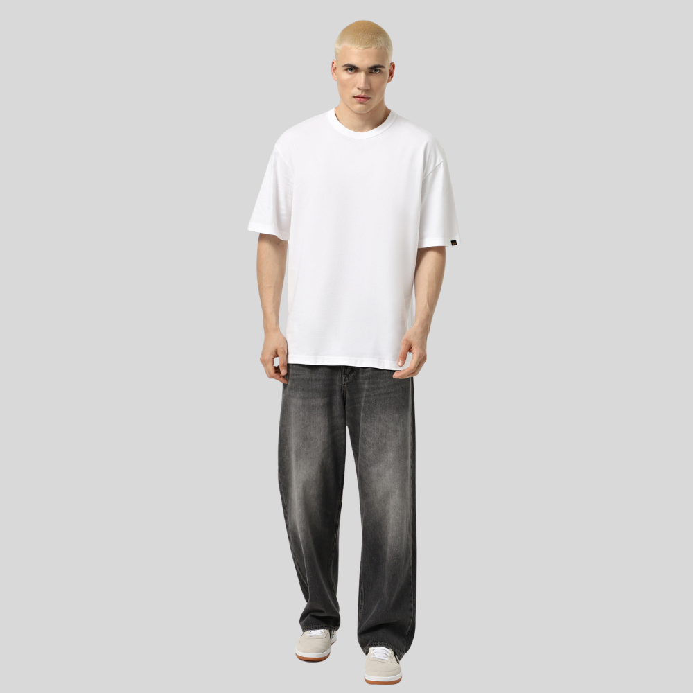 Футболка Alpha Industries Essential Relaxed Tee White (Белый)