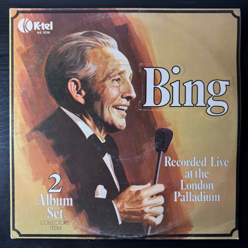 Bing Crosby ‎– Bing Recorded Live At The London Palladium 2LP (Англия 1977г.)