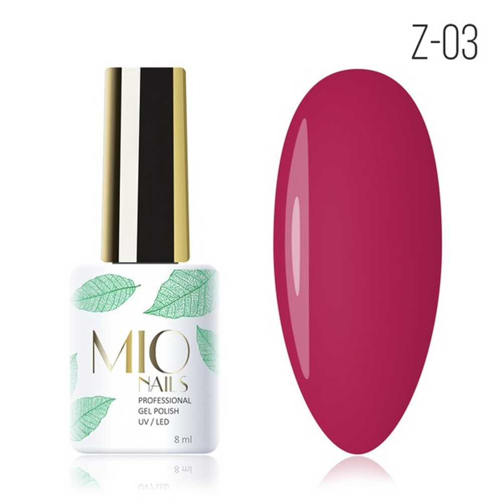 Гель-лак Итальянский соблазн Z-03 MIO Nails, 8 мл