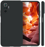 Мягкий Soft Touch чехол из силикона для XIAOMI REDMI NOTE 10 PRO / 10 PRO MAX с бархатной подкладкой