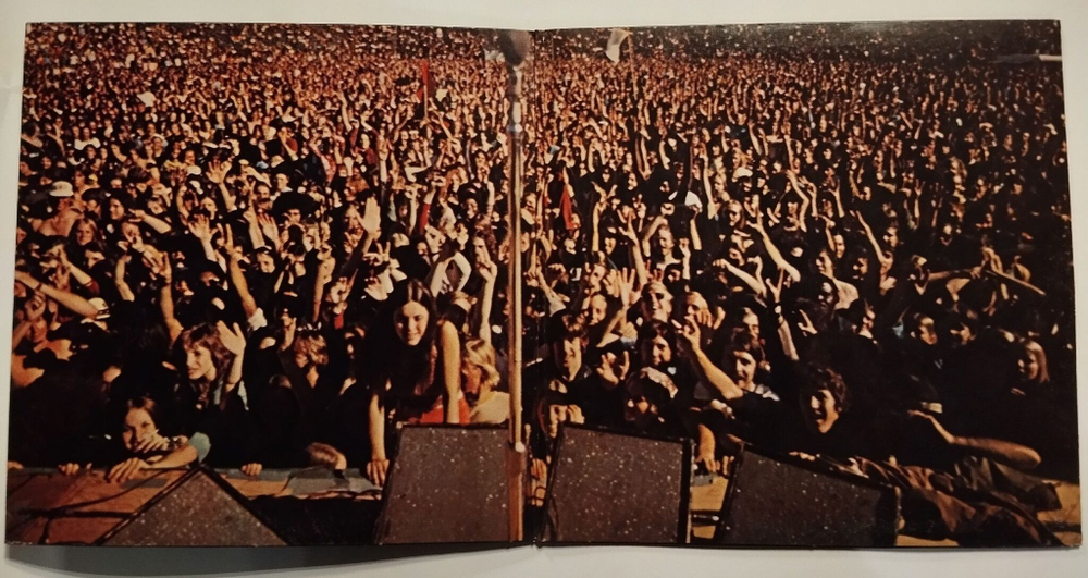 Винтажная виниловая пластинка LP Ten Years After Rock and Roll Music To The World (USA 1972)