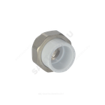 Муфта PP-R комбинированная разъемная белая Дн 20х1" ВР VALFEX 10155125