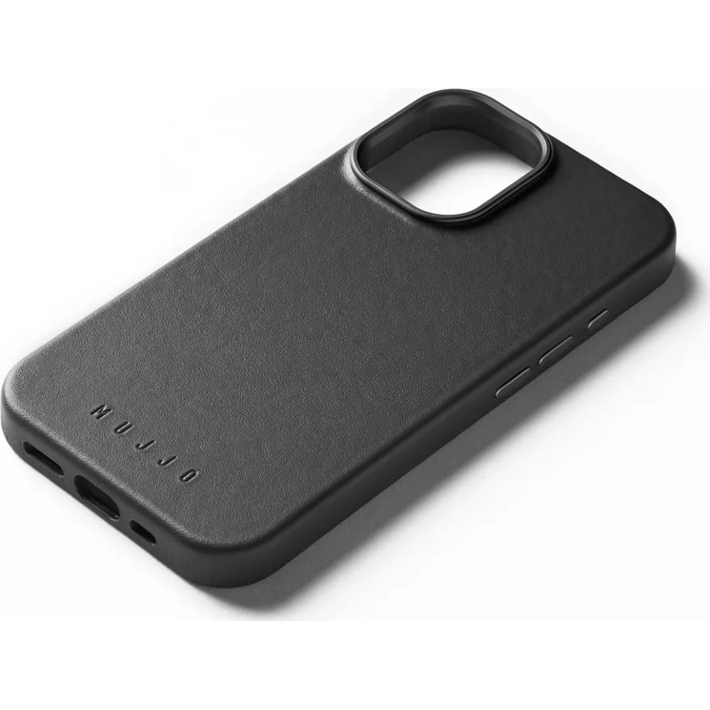 Чехол Mujjo Leather Case для iPhone 16 Black