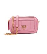 Кожаная сумка через плечо CAMERA CASE Pinko - розовый(102810 A1F1)