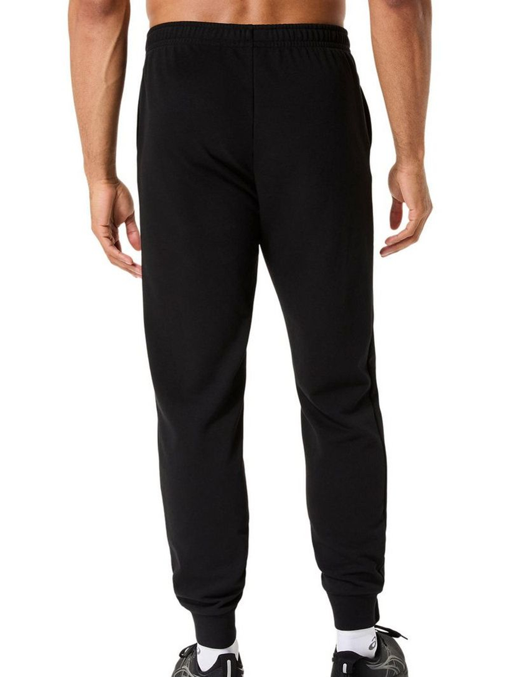Мужские теннисные брюки Asics French Terry — performance black