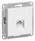 Розетка компьютерная RJ45 кат. Systeme Electric AtlasDesign Лотос ATN001386