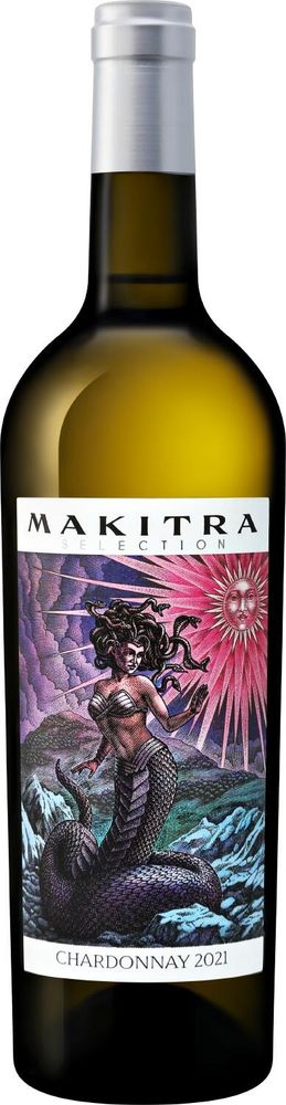 Вино Шардоне Макитра Селекшн Кубань