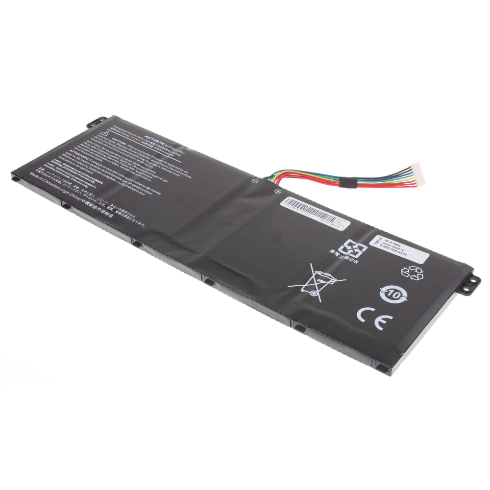 Аккумулятор iBatt 3600mAh для ноутбуков Acer Spin 5 SP515 (AC14B7K)