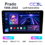 Teyes CC3L 9"для Toyota Land Cruiser Prado 1996-2002