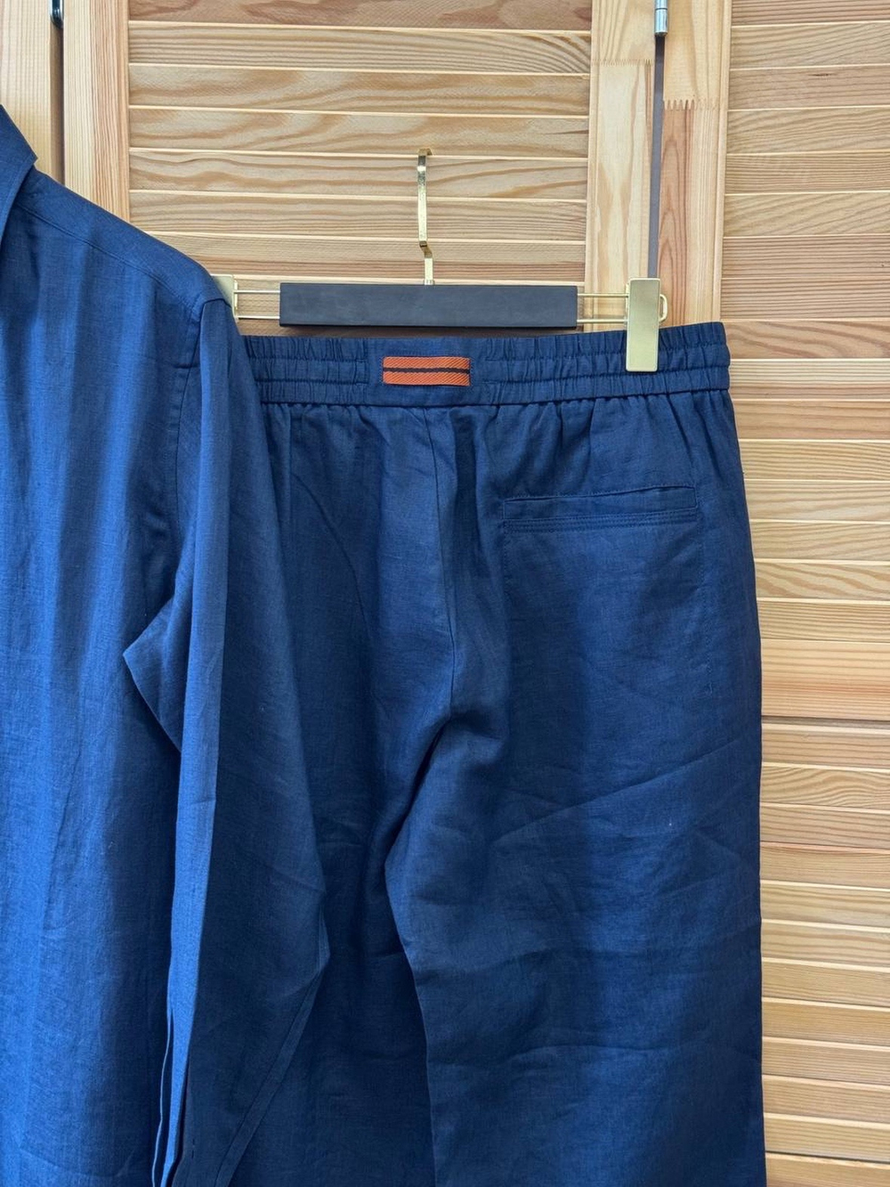 Льняной костюм Zegna