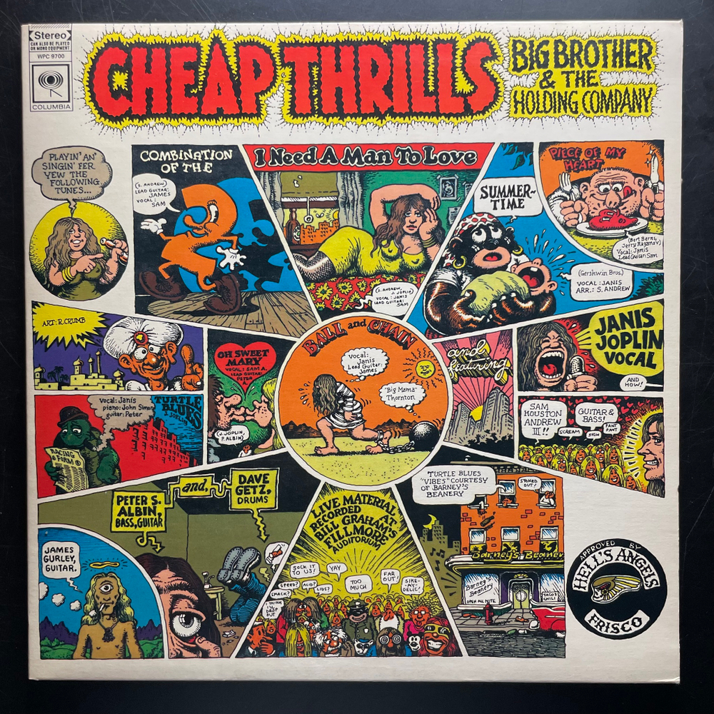 Big Brother & The Holding Company ‎– Cheap Thrills (Канада)