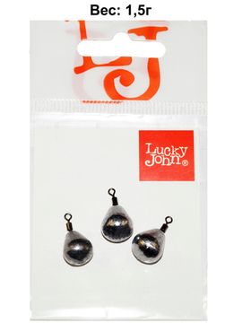 Грузa Lucky John JIG RIG 01.5г 3шт