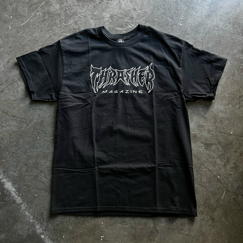 Футболка Thrasher Metal Black