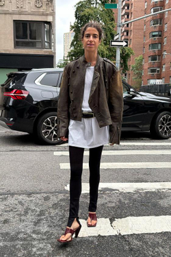 ZARA ЛЕГИНСЫ С МОЛНИЯМИ, ЧЕРНЫЙ