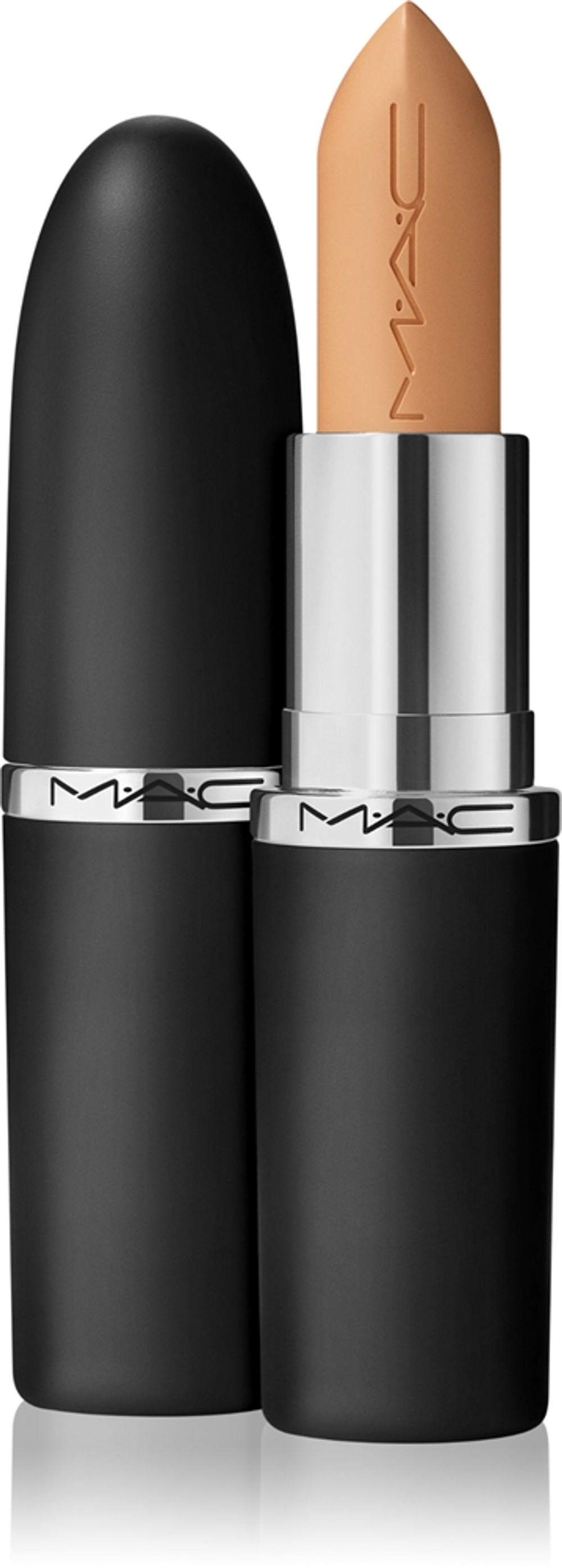 MAC Cosmetics MACximal Sleek Satin Lipstick - Кремовая помада увлажняющая оттенок Peachstock, 3 g