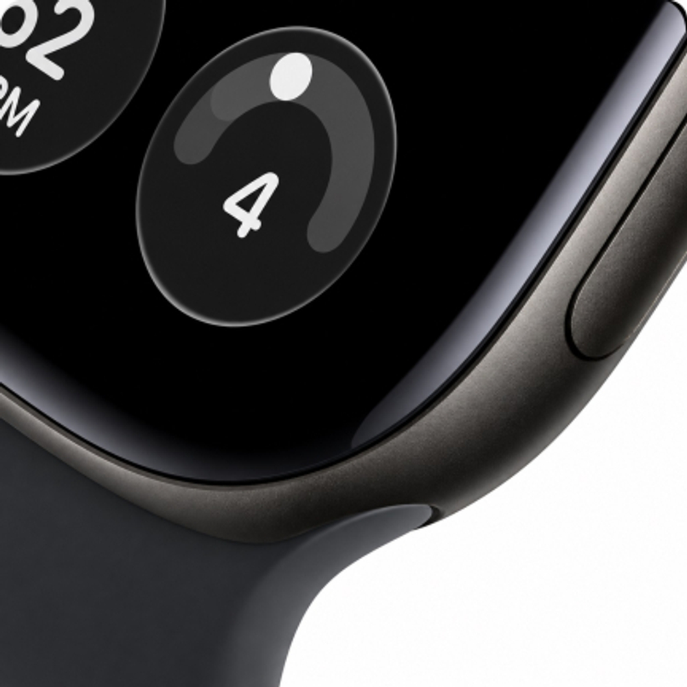 Apple Watch 12 46mm Black Aluminum Case / Black Sport Band