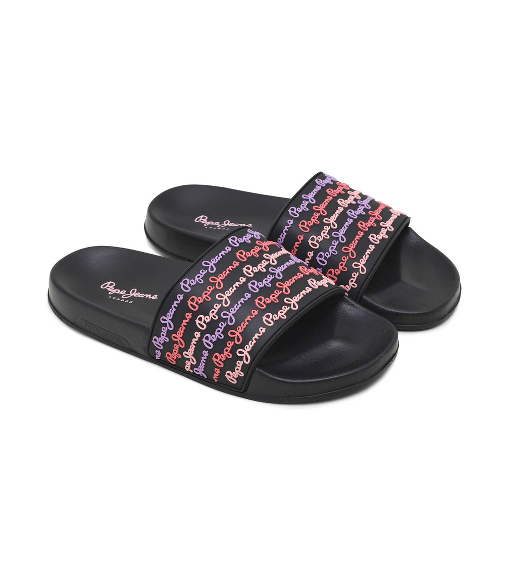Шлепанцы Slider Set Pepe Jeans London - черный(PLS70145)
