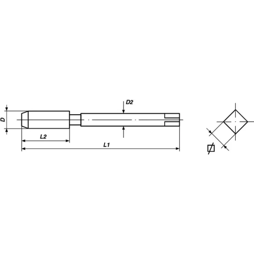 Метчики ручные M30-Set3 VÖLKEL 27378