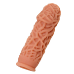Насадка на фаллос 12,7см с рельефными складочками Kokos Extreme Sleeve 012 S Size