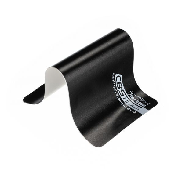 Пленка черный сатин Metal Flash Midnight Black Carbins
