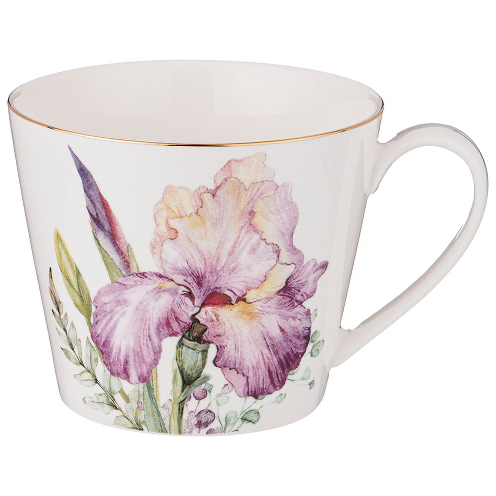 КРУЖКА LEFARD "IRISES" 450 МЛ, РАЗНОЦВЕТНЫЙ (КОР=24ШТ.)