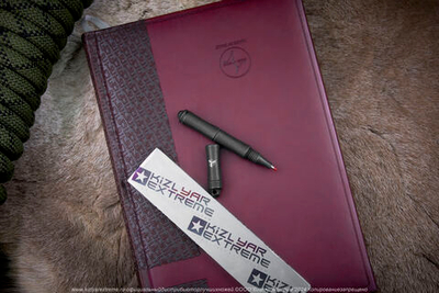 Ручка We Knife Syrinx TP-04C Black Ti Pen