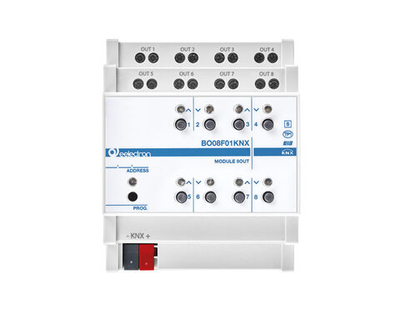 BO08F01KNX Универсальный релейный актуатор KNX 8-канальный