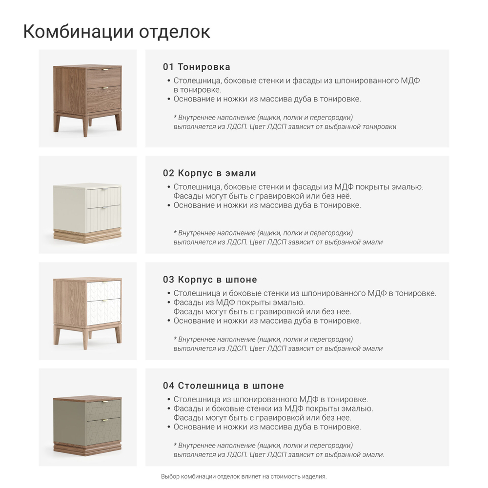 Комод TIMELESS TLD042 на цоколе