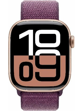 Умные часы Apple Watch S10 46 мм, Rose Gold Aluminium, Plum Sport L
