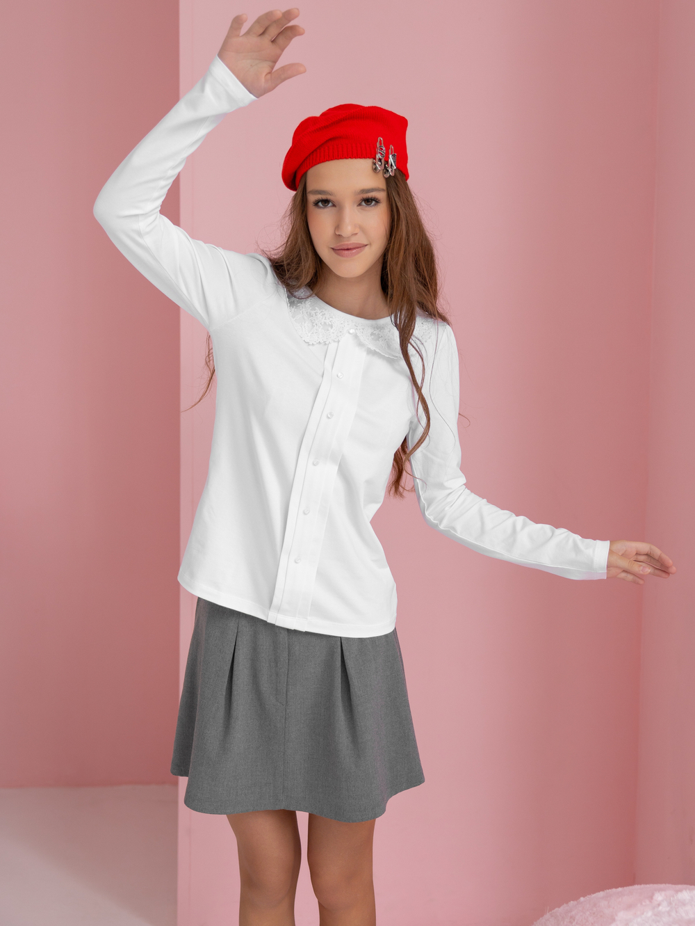 Джемпер для девочки 6076HW