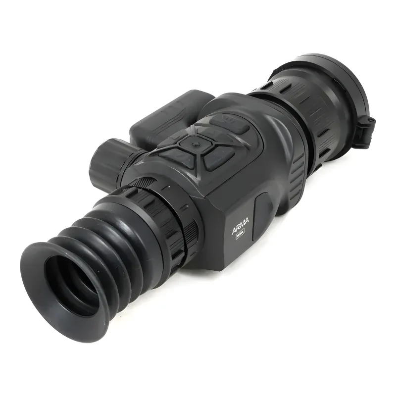 Тепловизионный прицел ARKON Arma v2 HR50L / Аркон Арма В2 ХР 50 Л - вид сзади, окуляр и панели управления