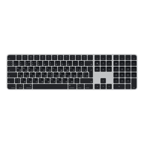 Клавиатура Apple Magic Keyboard с Touch-ID и цифровой панелью, Black (Черный) (MMMR3)