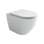 Унитаз подвесной Ceramicanova Амато (Amato) CN4013T торнадо, с сиденьем микролифт, белый