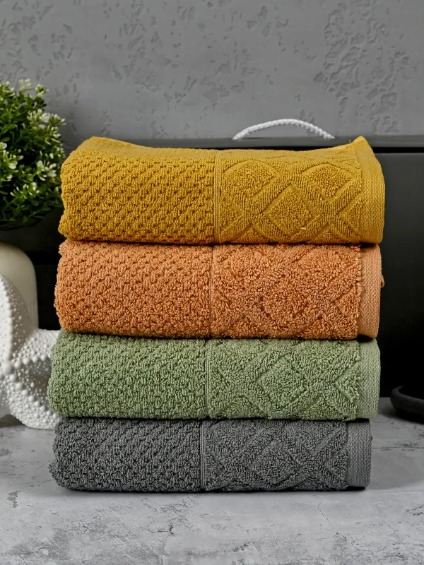 HAV00151 Набор полотенец для лица PIERRE CARDIN HOME из 4пр DIAMOND 50х90